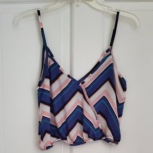 Spaghetti strap crop top